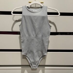 Gray bodysuit